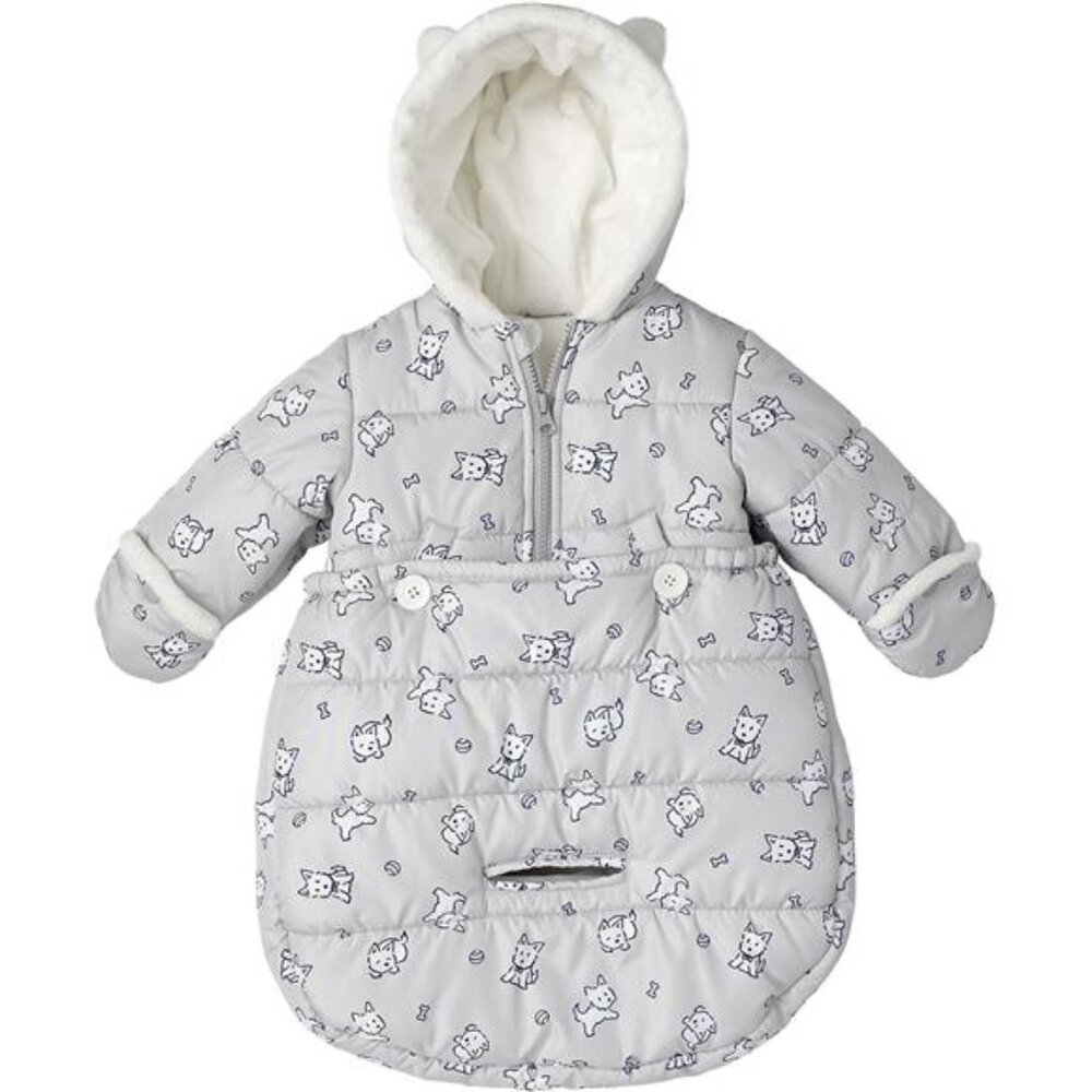 Newborn Infant Baby Girl Boy Puffer Carbag Pram Bag Snowsuit Bunting Winter Coat